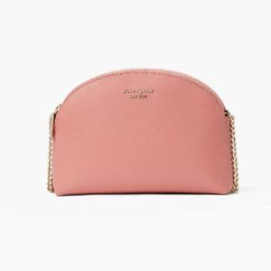 Kate Spade Spencer Double-Zip Dome Crossbody SERENE PINK